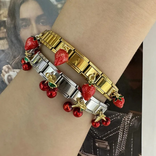 EVAMON  SUMMER STRAWBERRY BRACELET