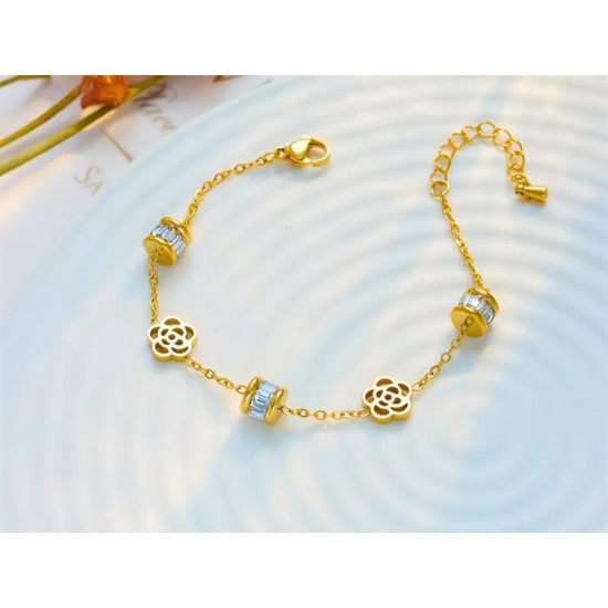 EVAMON  FLOWERS BRACELET
