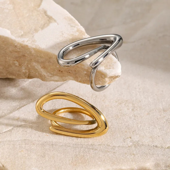 EVAMON  NIMA GOLD RING