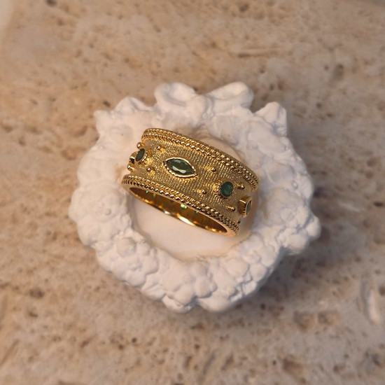 EVAMON ΜΑLTA GOLD RING