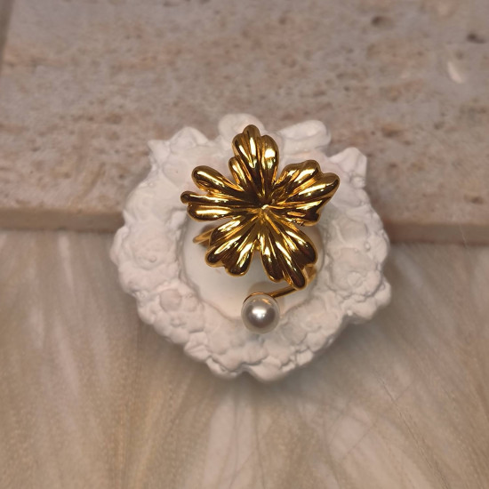 EVAMON  FLEUR RING