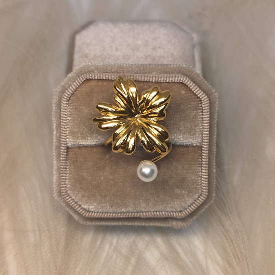 EVAMON  FLEUR RING
