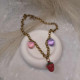 EVAMON  FRAULITA RED NECKLACE