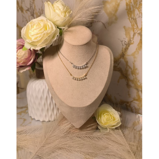 EVAMON  PEARL NECK